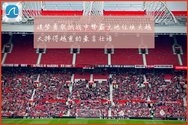 追梦勇敢挑战中锋霸主地位块头越大摔得越重的豪言壮语