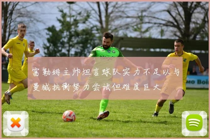 富勒姆主帅坦言球队实力不足以与曼城抗衡努力尝试但难度巨大